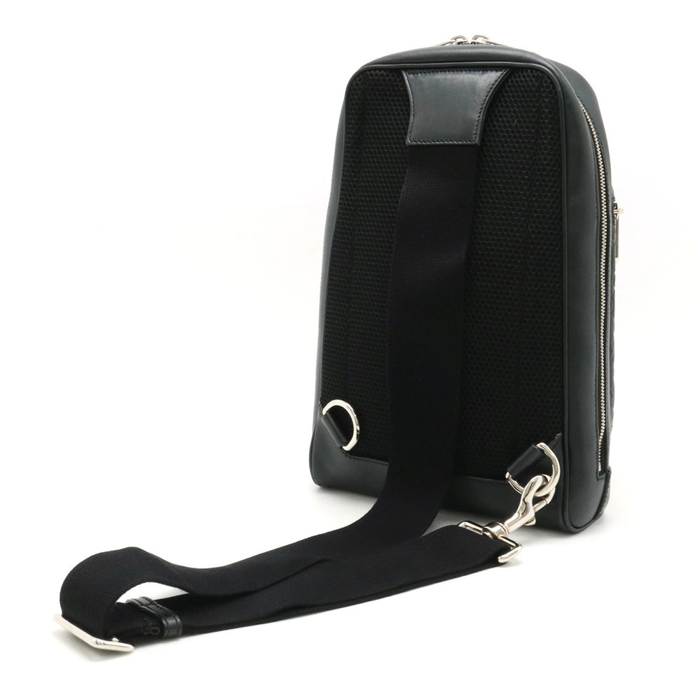 Gucci Bag Crossbody Black Shoulder ssima Leather Black